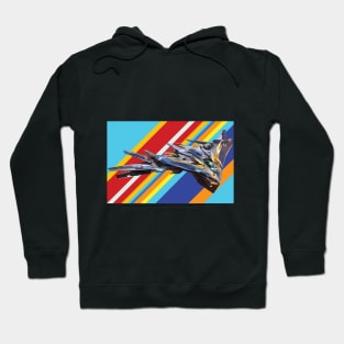 Star Lord's Ship Triangle (With Background) Hoodie